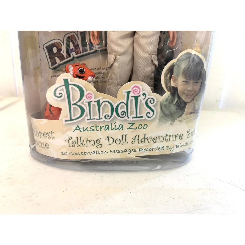 2008 Bindi Irwin Australia Zoo Talking Adventure Doll Wild Republic Works